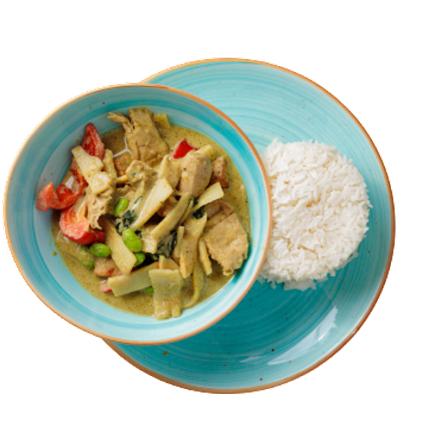 6. Grön curry🌶️🌶️🌶️ - Chicken