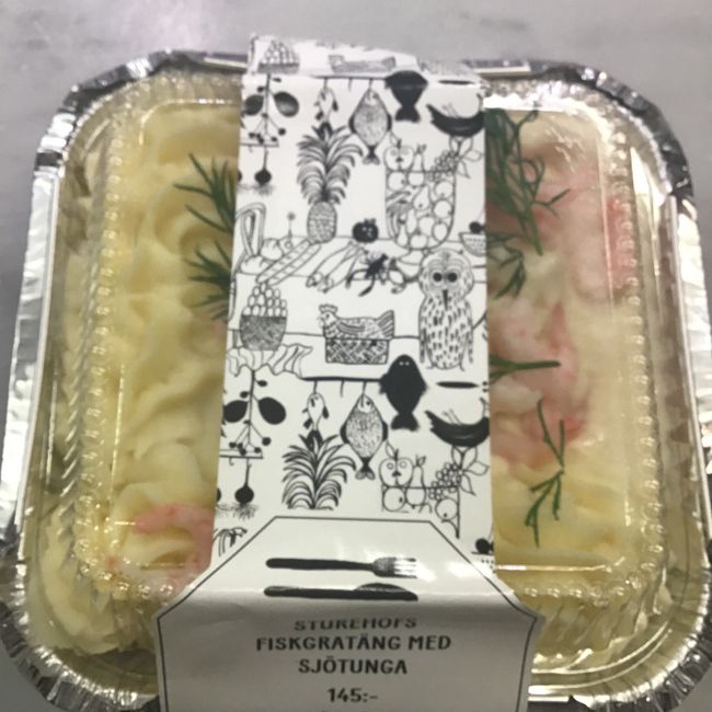 Fiskgratäng med vit fisk