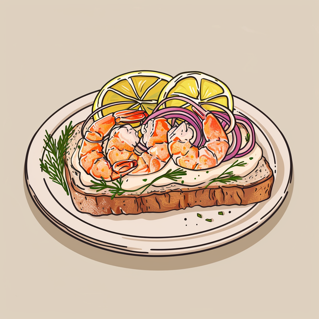 Shrimp Sandwich