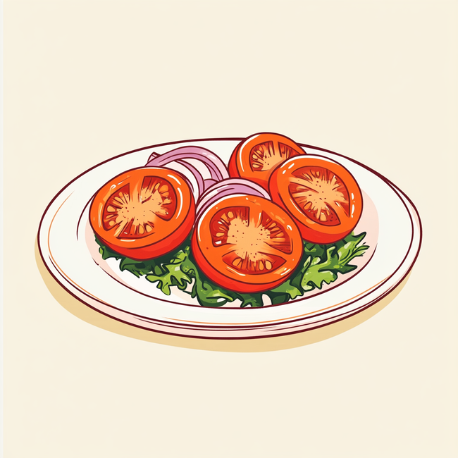 Tomat & Löksallad
