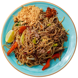 31. Pad Thai Äggnudlar 🌶️ - Kyckling