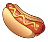 Sausage grilled / Grillad korv