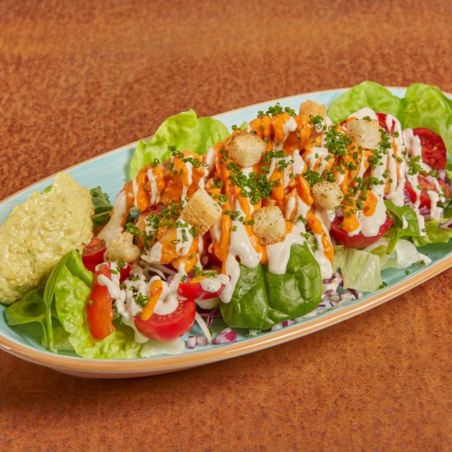 Spicy chicken sallad