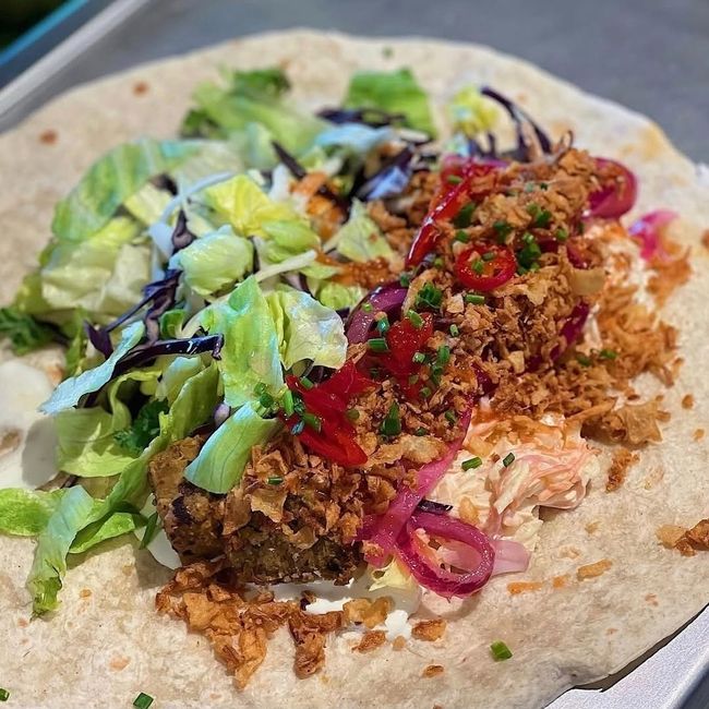 Pork Slap Wrap gårdagens