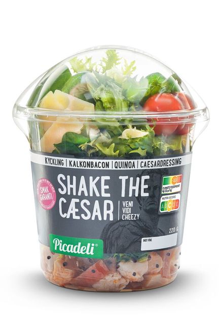 SHAKESALLAD KYCKLING & CAESARSALLAD