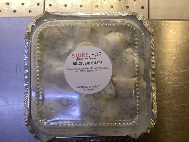 Dillstuvad potatis