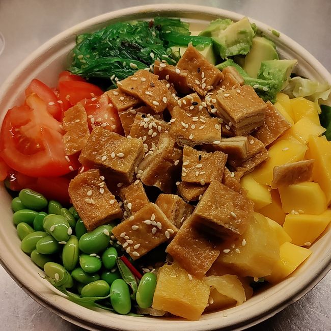 Tofu bowl - poke bowl