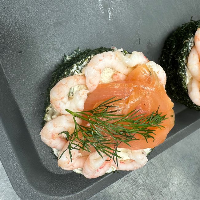Räkbakelse ett lager