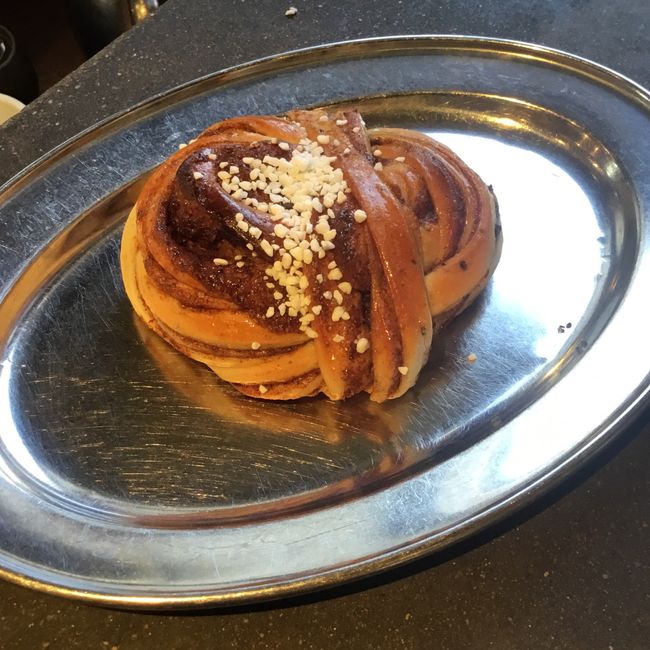 Gårdagens kanelbulle från St Jakobs