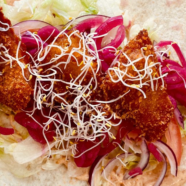 Kycklingwrap liten