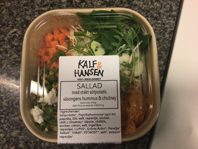 Sötpotatis Sallad