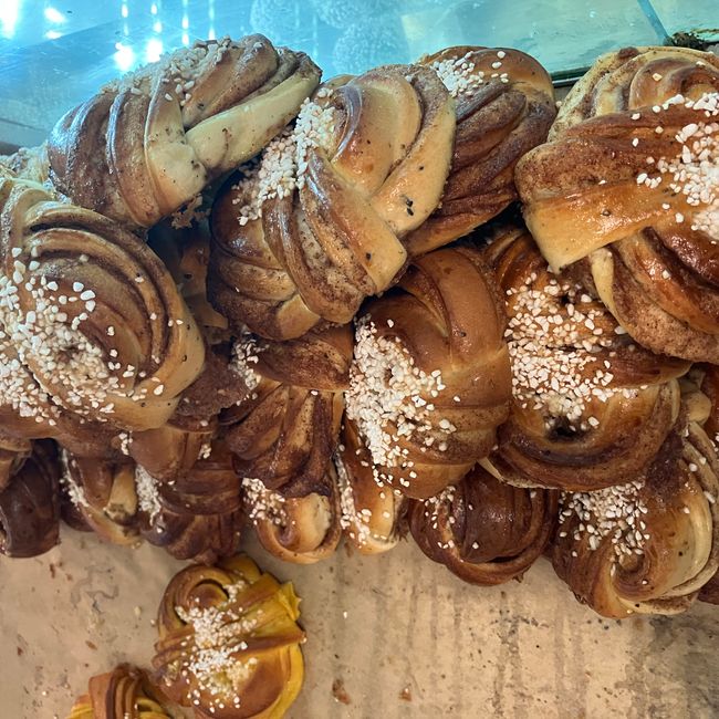 Gårdagens blandade bullar - 6 stycken