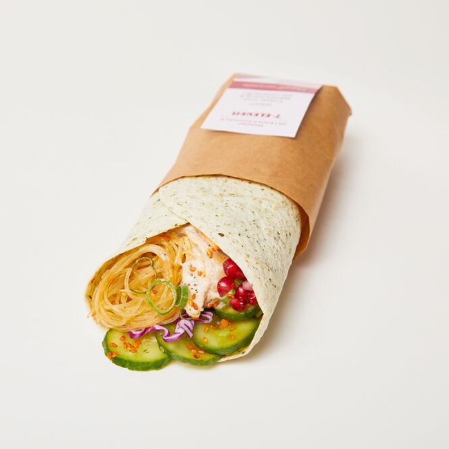 PANINI WRAP GRILLAD KYCKLING SESAMDRESSIG