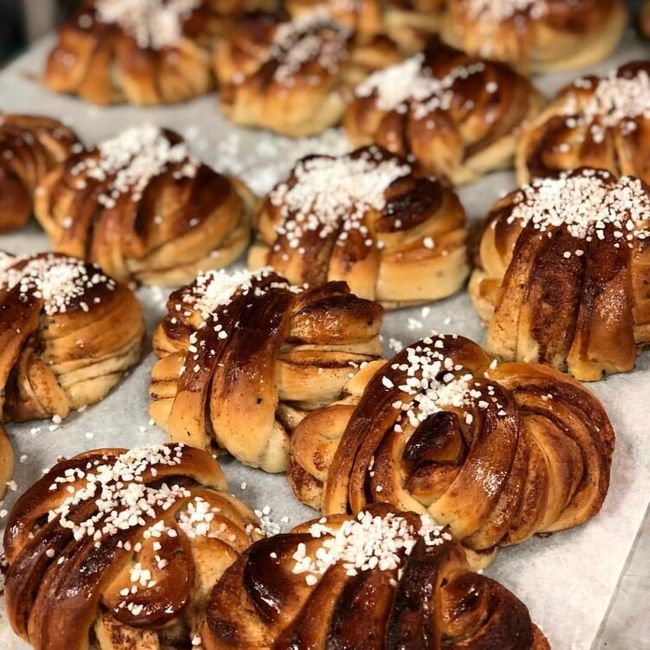 Kanelbullar gårdagens