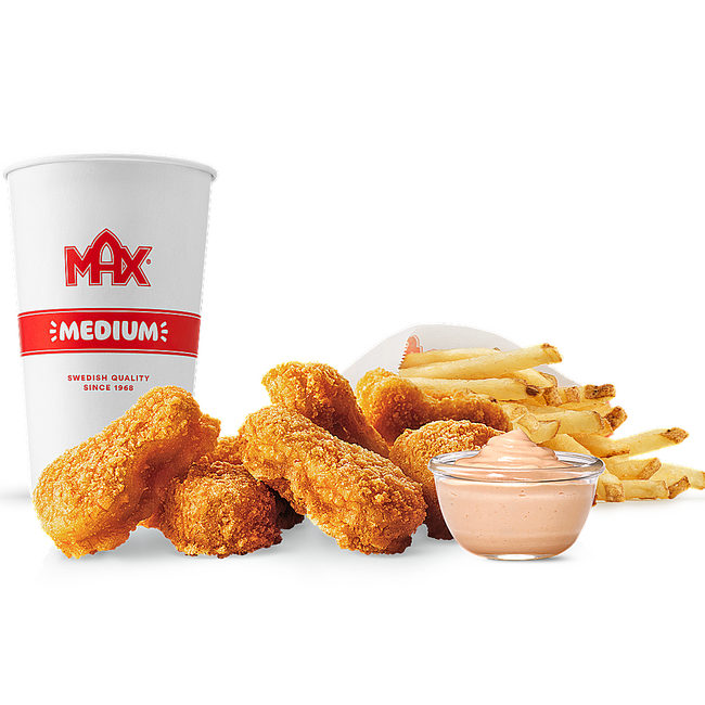 Chicken Nuggetsmål 6st