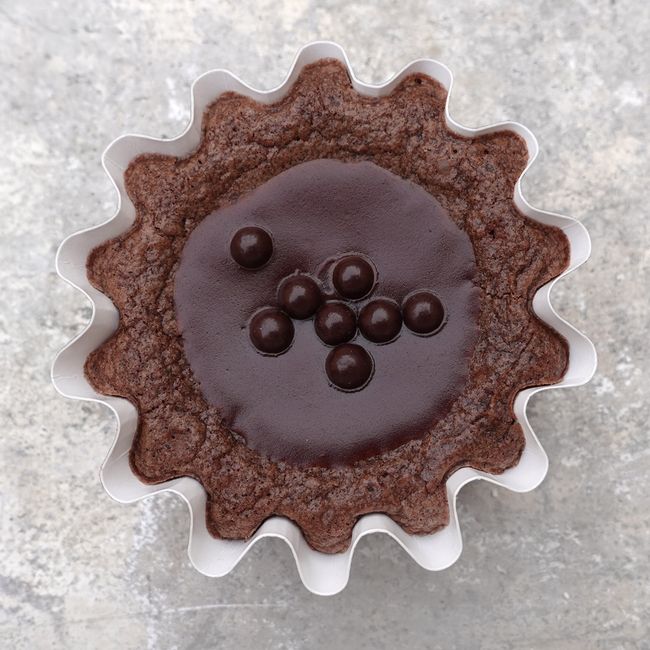 Mörk choklad & kolabrownie