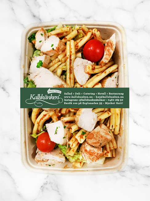 Pastasallad med kyckling