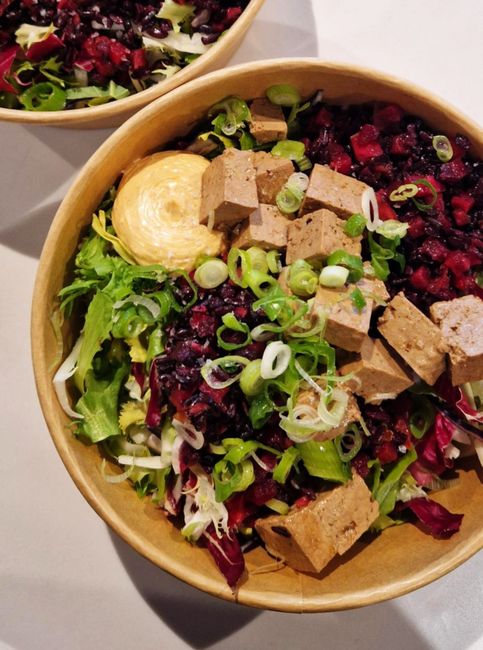 Sallad Nero med Tofu