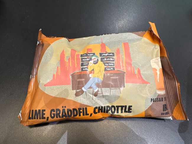 Ö-Chips Lime, gräddfil & chipotle