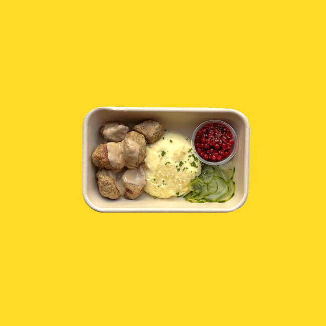 Urban Deli köttbullar med potatispuré