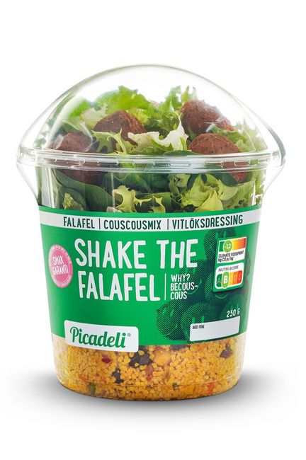 SHAKESALLAD FALAFEL & VITLÖKSDRESSING