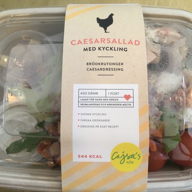 Caesarsallad med kyckling