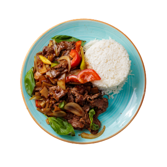 14. Stark Basilika Wok🌶️ 🌶️🌶️ - Beef