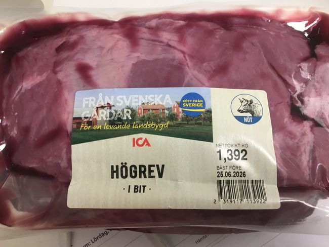 Högrev i bit