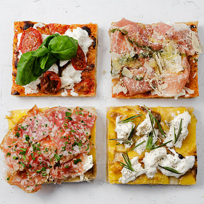 4st Blandade Pizza Slices