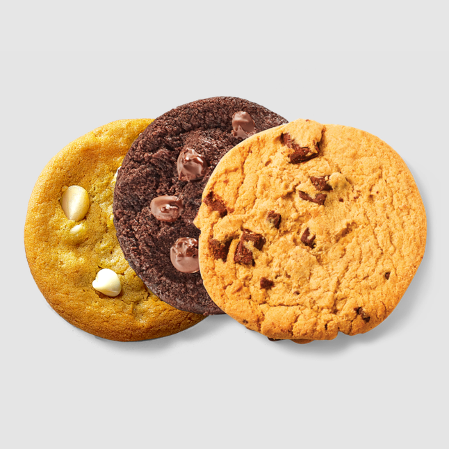 3 cookies