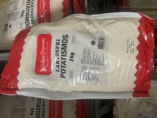 Potatismos 2 kg LAKTOSFRI