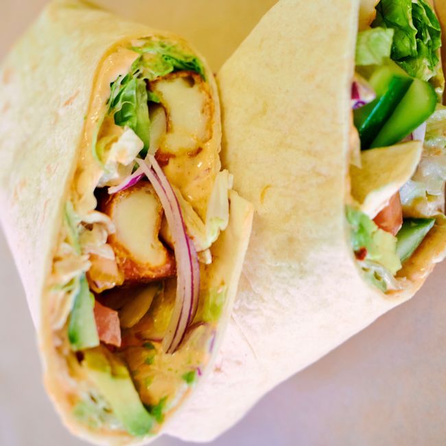 Halloumiwrap liten
