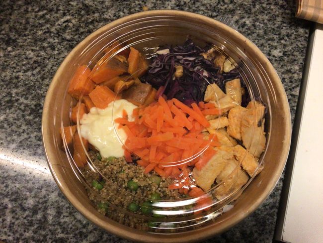 Bowl med kyckling