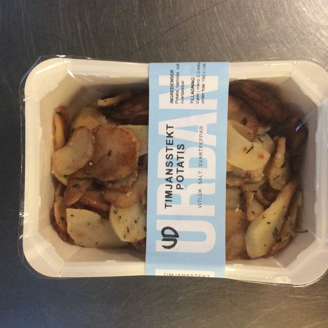 Timjanstekt potatis