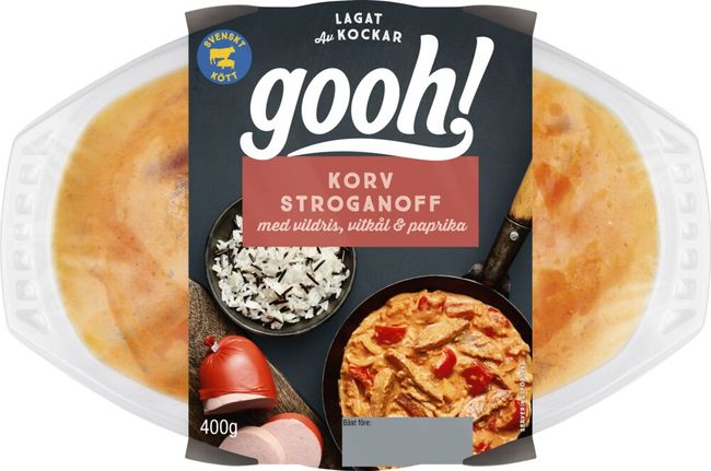 GOOH KORV STROGANOFF 400G RIS