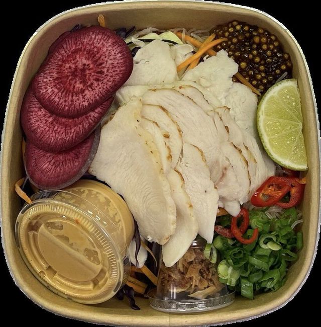 PANINI BOWL GRILLAD KYCKLING GLASNUDLAR