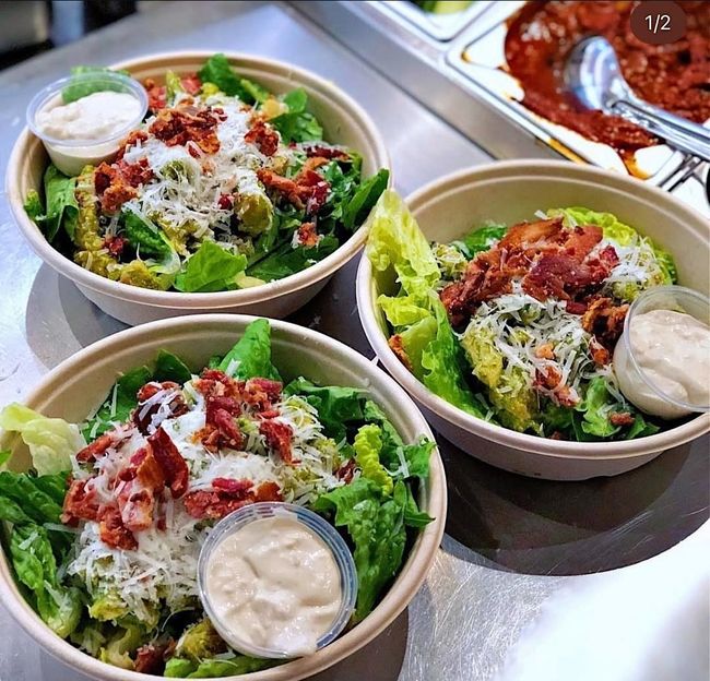 Caesarsallad gårdagens