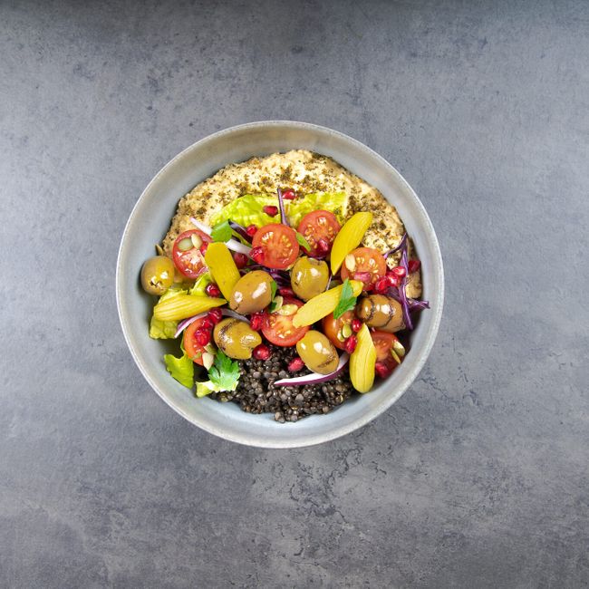 Bowl Hummus zaatar (Gårdagens)