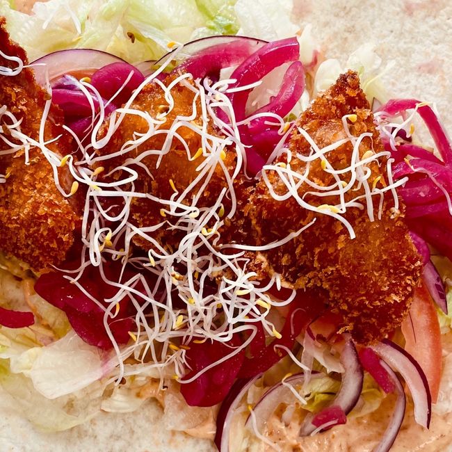 Kycklingwrap liten