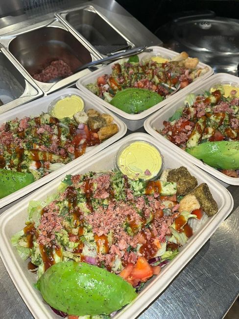 Club sandwich sallad