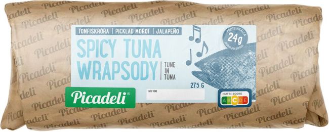 WRAP SPICY TUNA 275G