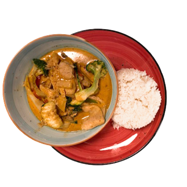 7. Panang Curry🌶️🌶️ - Kyckling