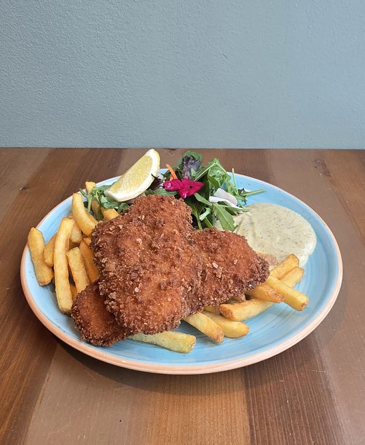 SPRÖDBAKADE FISK STOR