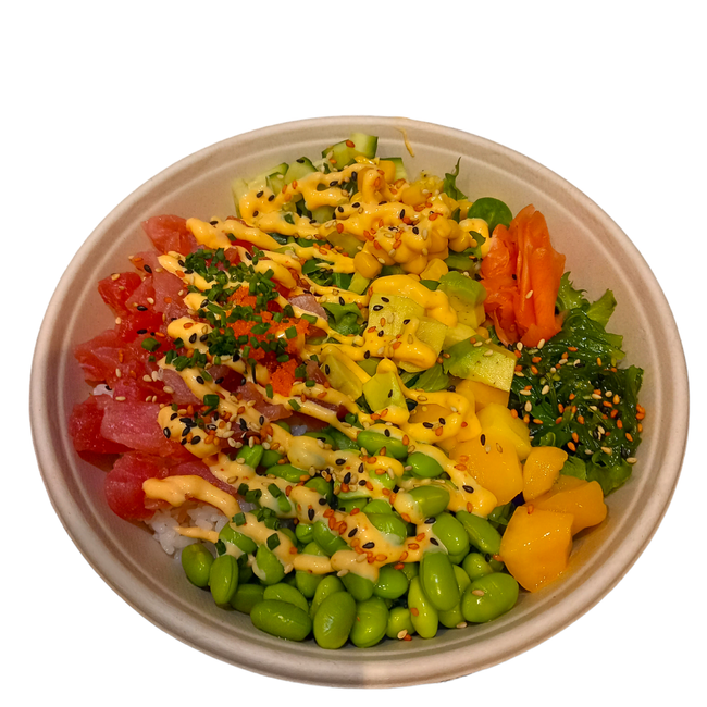 Poke bowls Tonfisk
