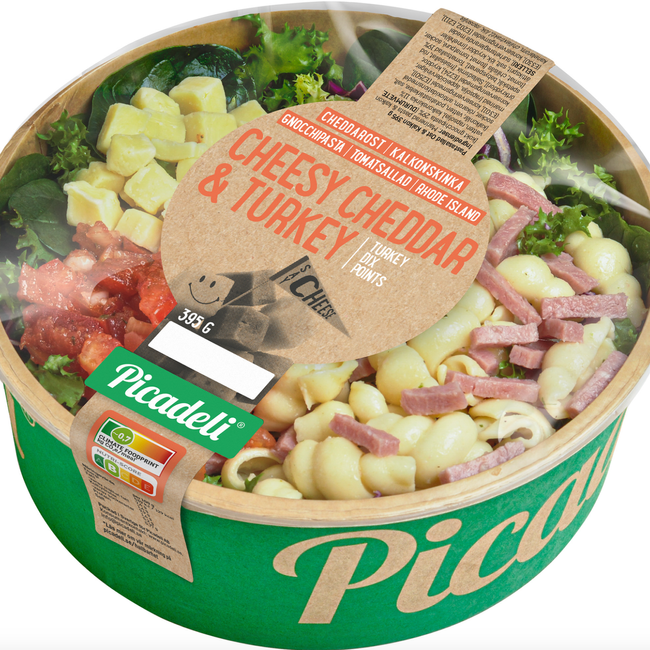 PICADELI PASTASALLAD OST & KALKON 395G