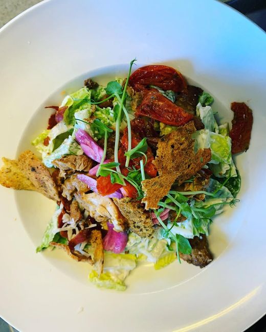 Caesarsallad lunch