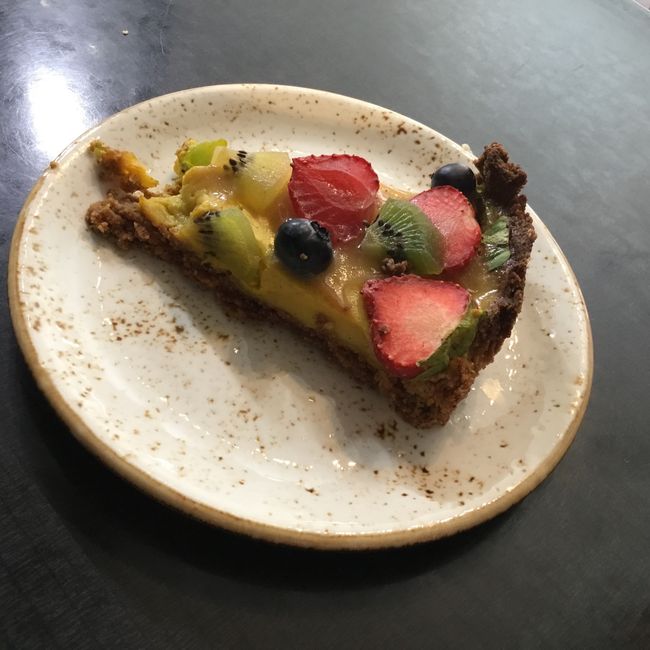 Vanilla custard pie
