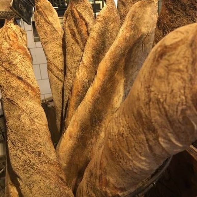 Gårdagens baguette - Råg eller Levain