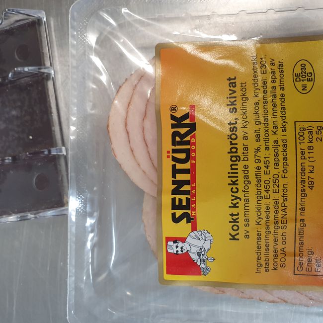 Senturk kokt kycklingbröst