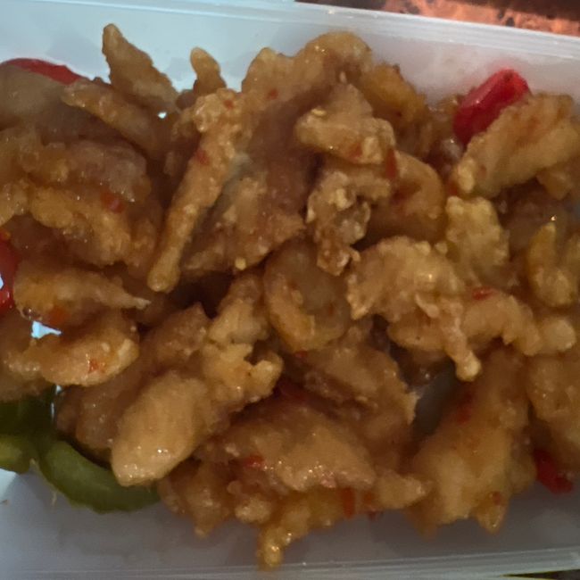 lime kyckling och äggnudlar